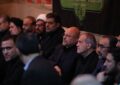 رئیس جمهور در جمع عزاداران هیات آل یاسین مشهد